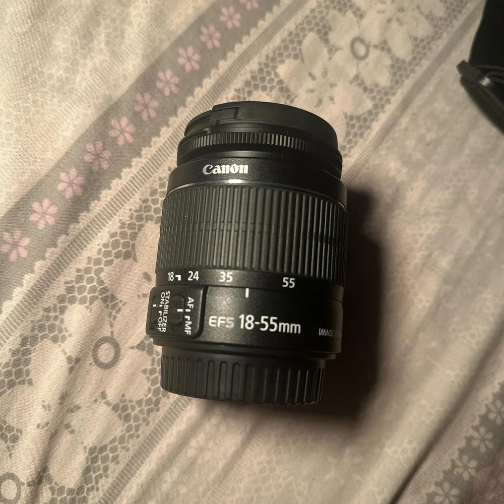Canon Black DSLR Camera